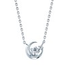 Puremond Moonlight 925 Silver Necklace OTS324302D Stone Color / 퓨어몬드