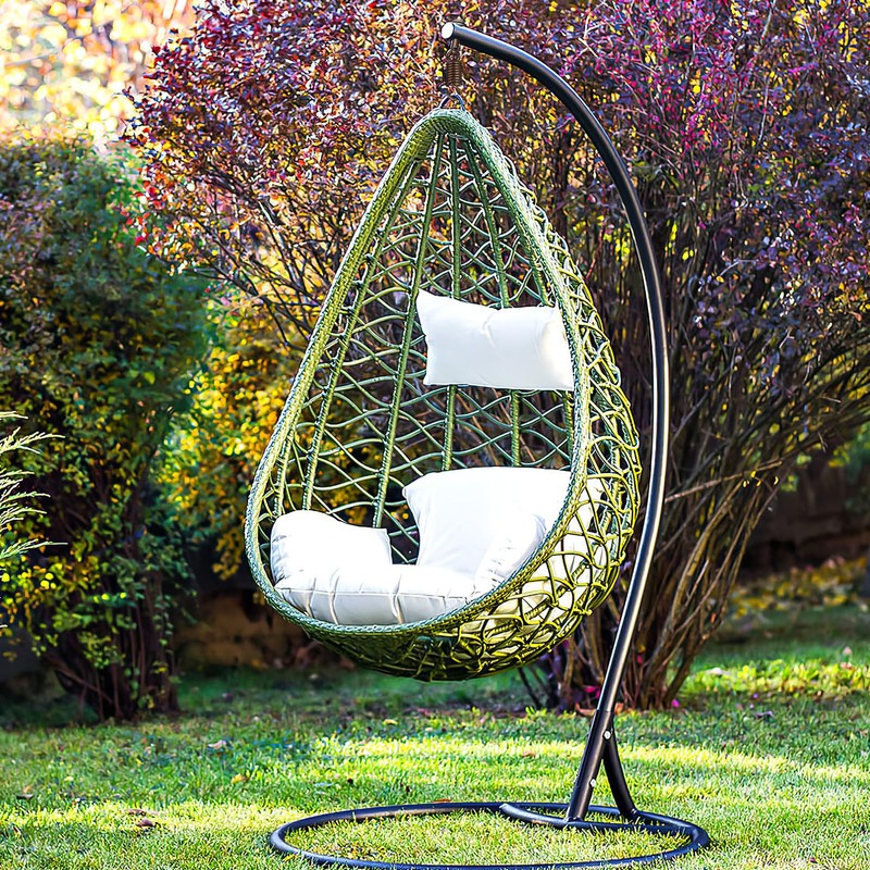 HANABASS Eggs Chair Hanging Kit, Heavy Duty Hammock Hanging Springs,