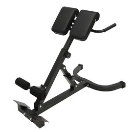 BYGOVICE Foldable Hyperextension Roman Chair, Hyperextension Bench for Home Gym Muscle Strength Training Fitness, Adjustable Lengths and Angles, Multi-Functional Back Machines