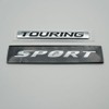 2Pc Sport Touring Rear Trunk Letter Logo Badge Emblem Nameplate