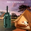 Haoguo Camp Security Perimeter Trip Wire Alarm, Camping Safety Alarm,
