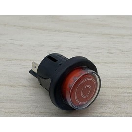 1pc for RLEIL RL5 T125/55 Red Button Pushbutton Switch with Waterproof Cover