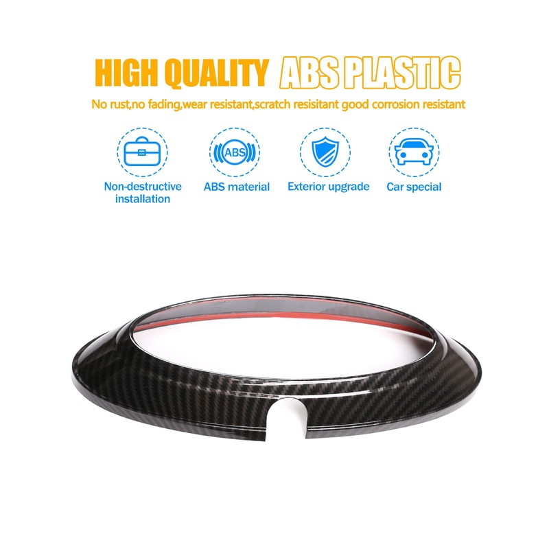Rear Car Logo Emblem Badge Ring Trim for Ford Ranger
