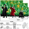 Graduation Picture Backdrop 7 x 5 ft Green and Gold