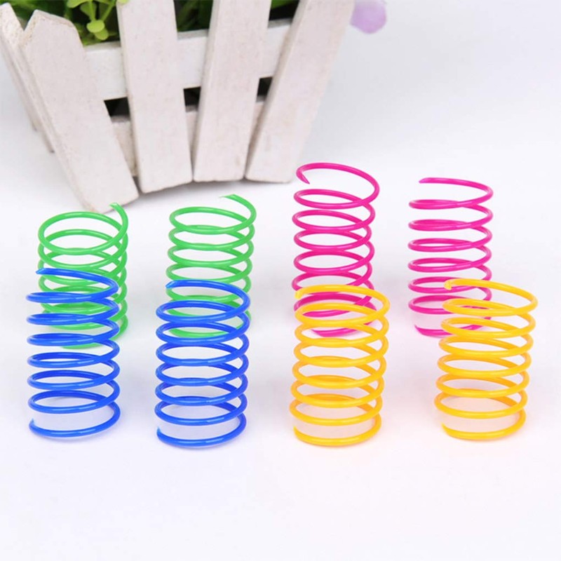 Andiker Interactive Cat Spiral Creative Spring Toy to Kill Time