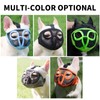 Short Snout Dog Muzzle- Adjustable Bulldog Muzzle Breathable Mesh Dog