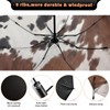 Coikll Large Windproof Umbrella Auto Open Folding Umbrella, 8 Ribs