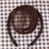Frcolor Bangs Wig with Braid Wig, Airy Bang, Air Feeling,