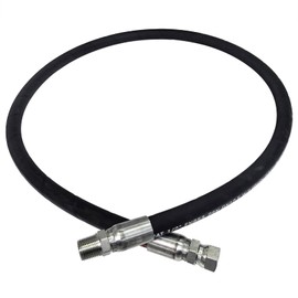 1/2 Hydraulic Hose with 1/2inch JIC 37° Female X 1/2" NPTF Male Hydraulic Hose Fittings (60inch)
