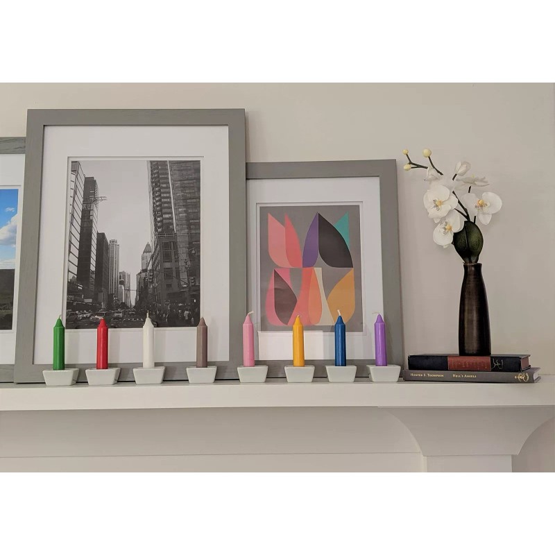 WICCA WICKS Box of 48 Colored Candles | 4 inches