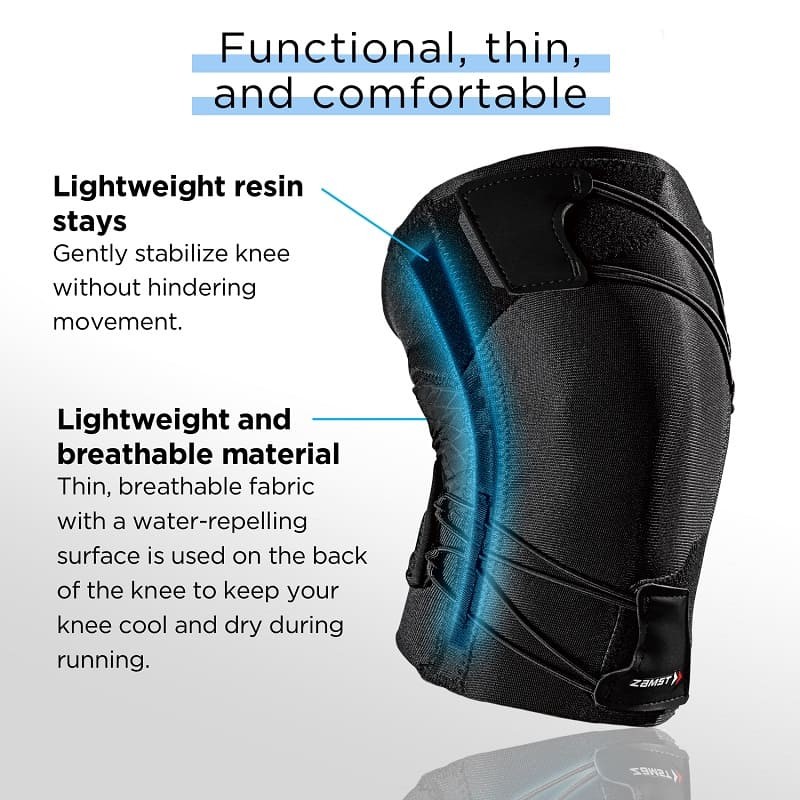 allcare Zamst RK-1 Plus Knee Brace, Right / X-Small
