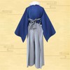 [LanBuff] Unisex Samurai Costume, Horse Riding Hakama, Japanese Dance, Hakama,