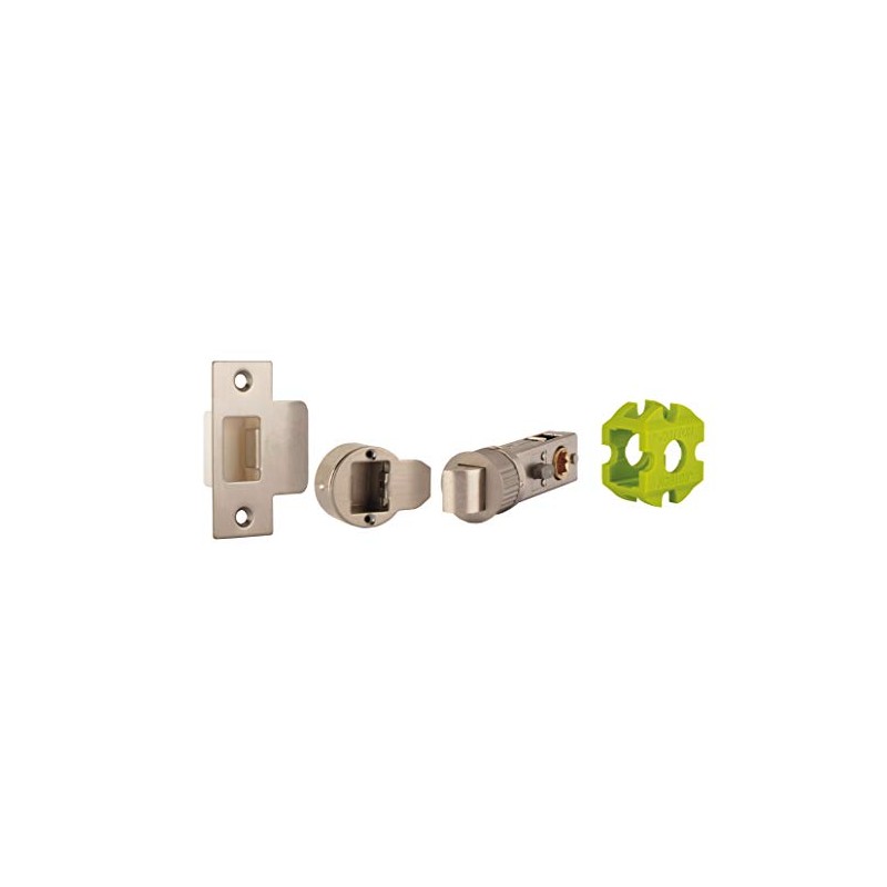 Jigetch JTL4222 Smart Privacy Latch, Satin Nickel