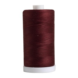 Connecting Threads 100% Cotton Sewing Thread - 1200 Yard Spool (Wine)