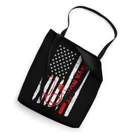 American VA Nurse Stethoscope Cool Black History Month Gift Tote Bag
