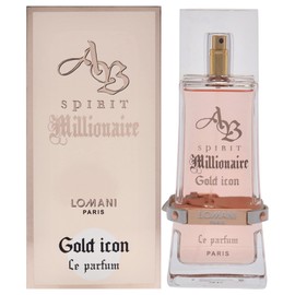 Lomani AB Spirit Millionaire Le Parfum Gold Icon EDP Spray Women 3.3 oz