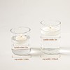 Ashlux White Floating Candles 3 inch, 24 Pack Floating Candles