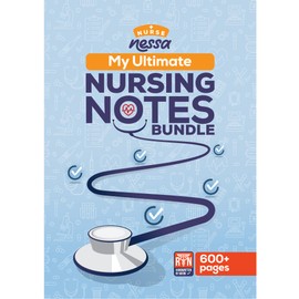 Comprehensive, Handwritten Nursing Notes - 600+ Pages - Designed to help you ACE the NCLEX