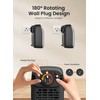 GiveBest Plug in Wall Space Heater With Remote, 800W Small