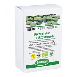 Biospirulina & Biochlorella 2 in 1 Tablets Pack of 750