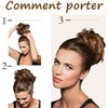 JJstar Chignon Parrucche Capelli Grandi Posticci Ricci Ondulati Capelli Naturali