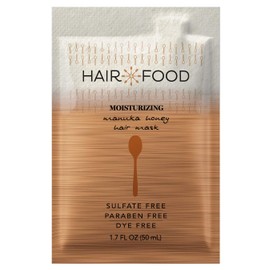 Hair Food Moisturizing Hair Mask for Curly Hair, Manuka Honey, Paraben & Dye Free 1.7 fl oz, 10 Count