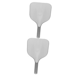 Baluue 2pcs Shield Facial Mask for Hair Dyeing and Hair Care Pet Material Comprehensive Coverage Salon Styling Tool for Haircuts