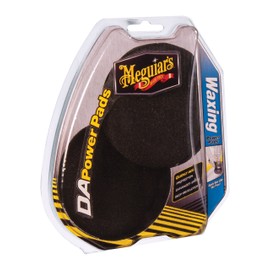Meguiar's G3509INT DA Dual Action 4" Waxing Power Pads (2 Pack)