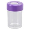 Magnifying Viewing Jar Multifunction Waterproof Magnifying Glass Storage Jar with