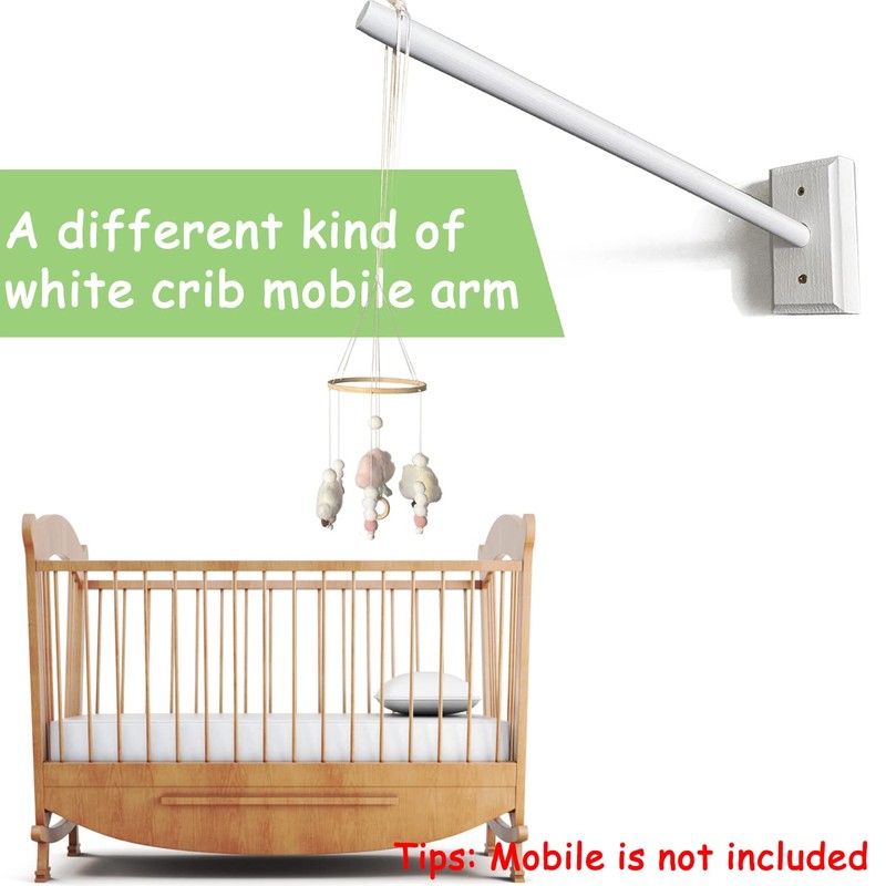 Mobile Wooden Arm, Wall Mounted Suitable for All Cribs 100%