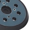 125mm Polisher Backing Plate with 8 Vacuum Holes - Polyurethane