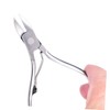 Outanaya Travel-sized Cuticle Nippers Nail Trimmer Cuticle Cutter Easy to