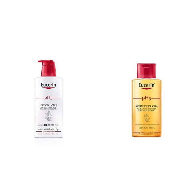 Eucerin Ph5 Crema Corporal para Piel Sensible o Seca, 400