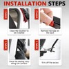 Wogomz 9.8Ft Automotive Weather Stripping, Z Shape Windshield Rubber Seal