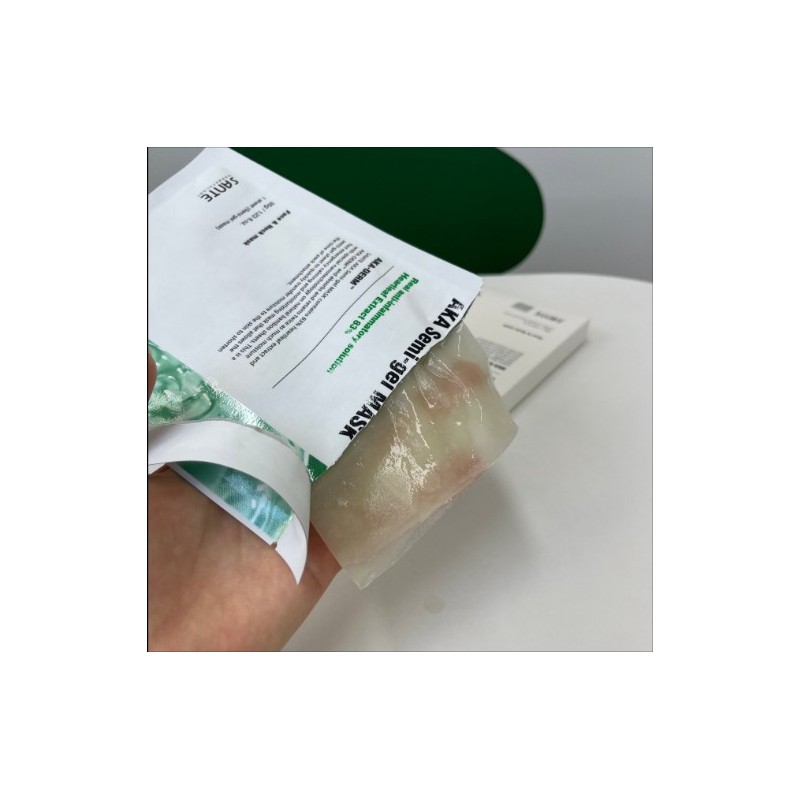 Sante Acca semi-gel mask pack 1 box 5 sheets Houttuynia