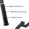 LICQIC 3 Pcs PU Replacement Racket Grip, Racquet Tape for