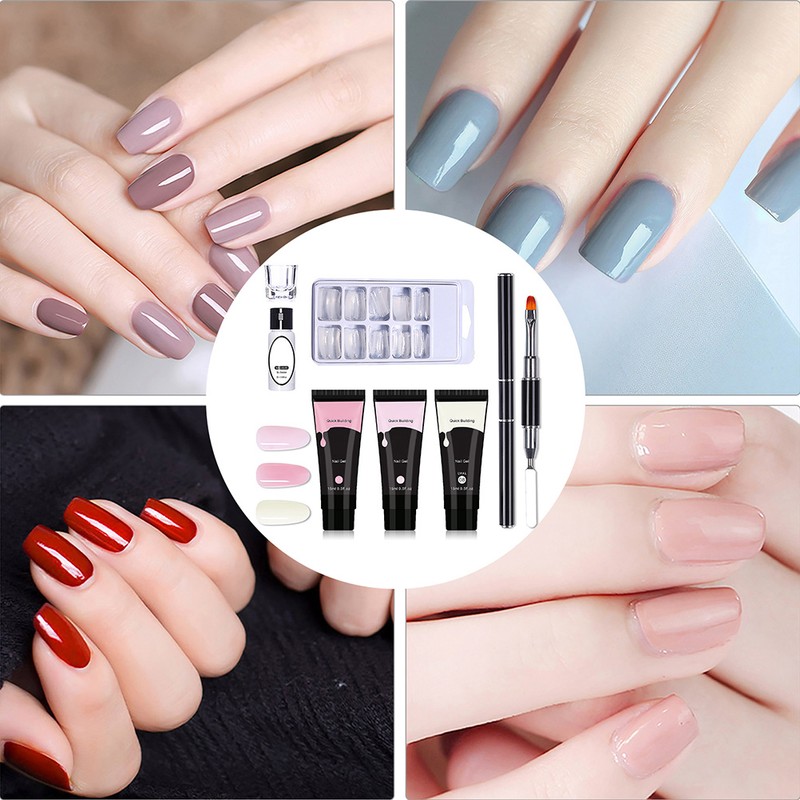 Nail Gel Kit 15ml Safe Reliable Quick Extension Extension Nail