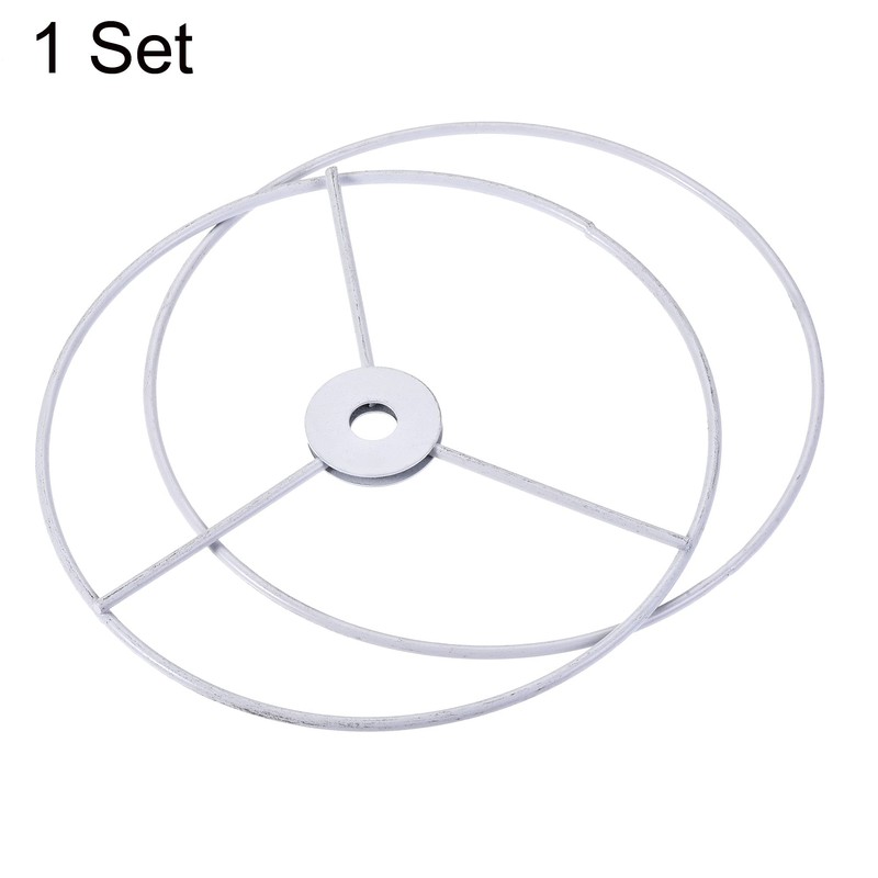 sourcing map 1 Set of Lampshade Ring 150 mm Diameter