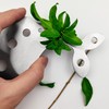 Stainless Steel Herb Stripper, 10-Hole Leaf Stripper Tool for Kale,
