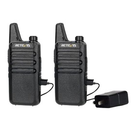 Retevis RT22 Walkie Talkie,Radios de Comunicacion Largo Alcance, FRS sin Licencia,Portatil, 14 Canales, VOX Manos Libre,Woki Toki para Regalo Familiar, Esquí, Camping, Caza (2 Paquetes)