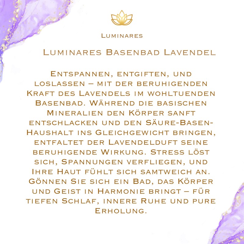 Base Bath Lavender Basic Bath Salt for Detoxification and Deacidification,