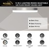 2 Pack 13 Inch Round LED Flush Mount Ceiling Light