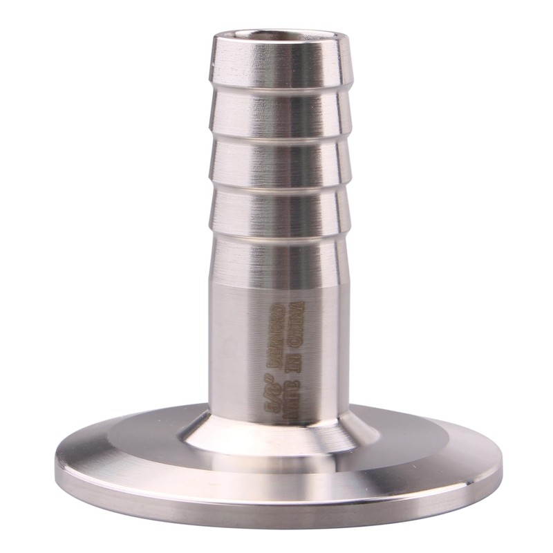 DERNORD 2 Pack 1.5" Tri Clamp to 5/8" Hose Barbed