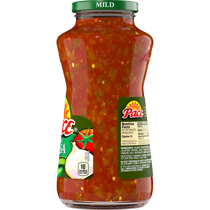 Pace Chunky Salsa, Mild, 24 oz