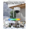 Hiseeu 5MP Security Camera Outdoor, 360°PT Dome Camera with HD