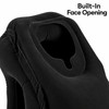 Inflatable Travel Pillow for Airplane & Train Trips – Forward-Resting