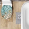 Flashideas Starfish Shell Toilet Lid Cover Soft Plush Seat Bathroom