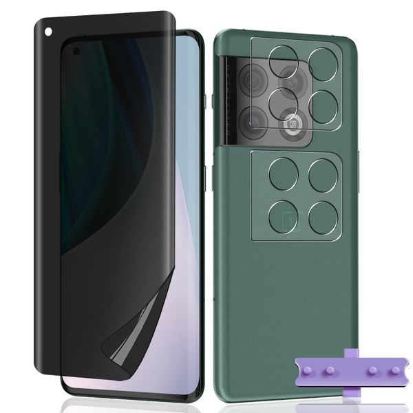 Teenrpov Pack of 1 + 2 Screen Protectors for OnePlus