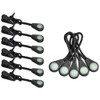 20 Pcs Self Luminous Zipper Pulls, Zipper Puller Glow in