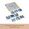 Fisher-Price Wooden Jigsaw Puzzle Collection for Toddlers & Preschool Kids